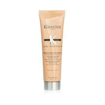 Kérastase | Curl Manifesto Creme De Jour Fondamentale Hair Cream Daily Moisturizing Frizz-reducing Leave-in Treatment商品图片,