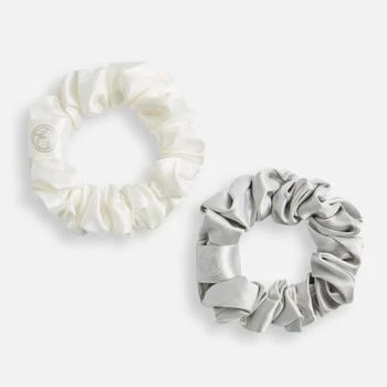 推荐ESPA Home Silk Scrunchie - Pearl White & Moonlight Grey商品