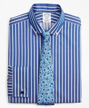 Brooks Brothers | Regent Regular-Fit Dress Shirt, Non-Iron Bengal Stripe商品图片,4.1折