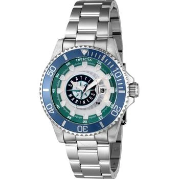 Invicta | MLB Seattle Mariners Quartz Men's Watch 43478,商家Jomashop,价格¥476