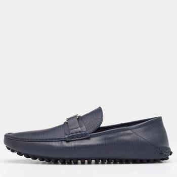 lv男鞋, Louis Vuitton | Louis Vuitton Blue Epi Leather Hockenheim Slip On Loafers Size 44.5商品图片 5.6折