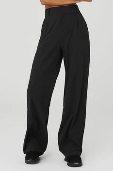 Alo | High-Waist Dreamscape Trouser (Long) - Black,商家Alo yoga,价格¥1090