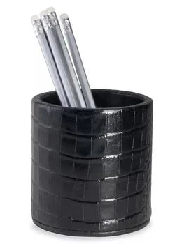Graphic Image | Croc-Embossed Pencil Cup,商家Saks Fifth Avenue,价格¥507