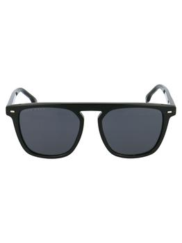墨镜男真假, Hugo Boss | Hugo By Hugo Boss Men's Black Acetate Sunglasses商品图片 