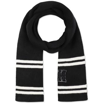 Tommy Hilfiger | Men's Varsity Patch Ribbed Logo Scarf 5.9折, 独家减免邮费