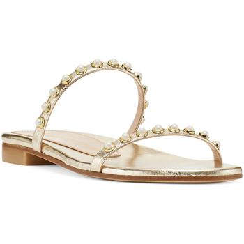 Stuart Weitzman | Stuart Weitzman Womens Leather Embellished Slide Sandals商品图片,5.8折×额外9折, 额外九折