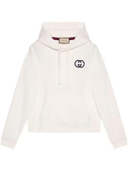 Gucci | GUCCI Logo cotton hoodie 6.6折