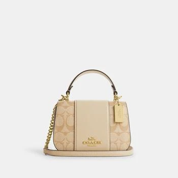 Coach | Coach Outlet Lysa Top Handle In Signature Canvas 4.3折