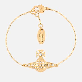 推荐Vivienne Westwood 女士米妮浅浮雕手链 - 金色商品