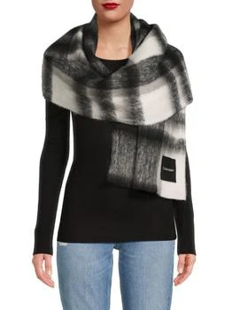 Calvin Klein | Oversized Plaid Scarf,商家Saks OFF 5TH,价格¥279