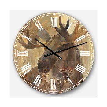 商品Designart | Farmhouse Oversized Metal Wall Clock,商家Macy's,价格¥854图片