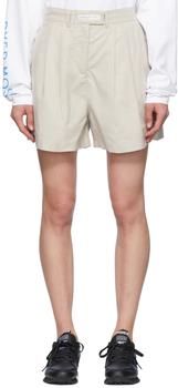 Reebok | Beige Polyester & Cotton Shorts商品图片,额外8.5折, 独家减免邮费, 额外八五折