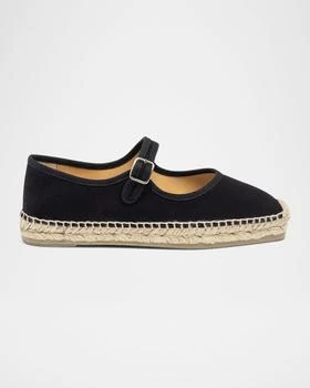 Castaner | Padua Canvas Mary Jane Espadrilles,商家Neiman Marcus,价格¥1377
