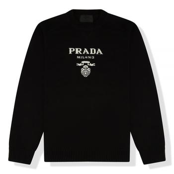 Prada | Prada Milano Black Logo Knit商品图片,8.9折