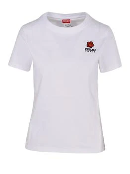 推荐Kenzo Boke Flower Logo Embroidered Crewneck T-Shirt�商品