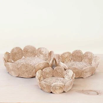 LIKHA | Natural Woven Fruit Basket Storage Basket, Set Of 3,商家Verishop,价格¥471
