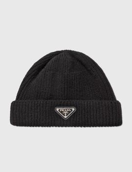 美国prada帽子, Prada | Wool Cashmere Beanie商品图片 