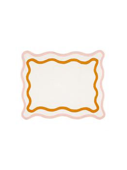 商品Misette | Grid Embroidered Linen Placemats, Set of 4,商家KIRNA ZABÊTE,价格¥1593图片