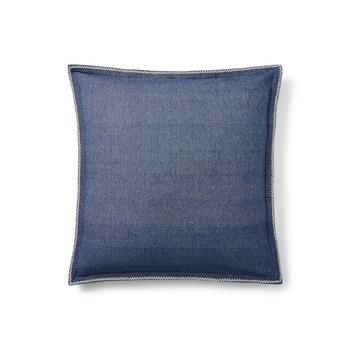 Love Stitch, Ralph Lauren | Arielle Feather-Stitch Euro Sham, 26" x 26"商品图片 