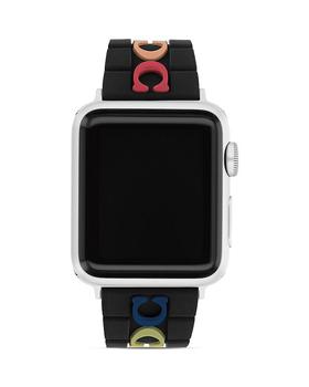 Coach | Apple Watch® Rubber Strap商品图片,7.5折, 独家减免邮费