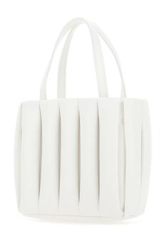 推荐White vegan nappa leather Aria handbag商品