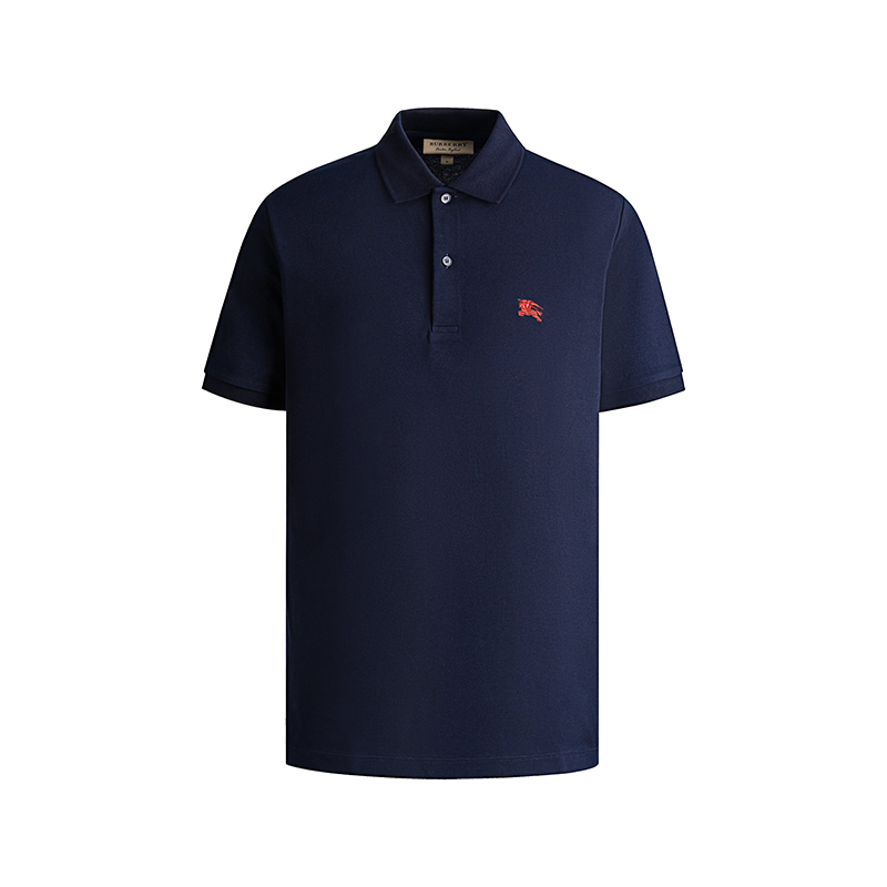 商品Burberry | 【现货】博柏利 经典款 OXFORD ABOWN系列 男士海军蓝色纯棉Polo衫80362481,商家VP FRANCE,价格¥1466图片