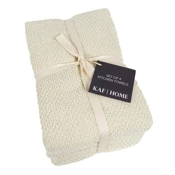 KAF Home | Popcorn Terry Cotton 4 Piece Kitchen Towel, 20" x 20",商家Macy's,价格¥270