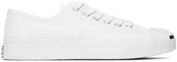 Converse | White Jack Purcell First In Class Low Sneakers商品图片,额外8.5折, 独家减免邮费, 额外八五折
