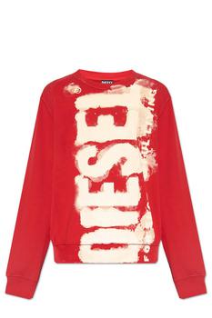 Diesel | Diesel S-Ginn-E5 Logo-Printed Crewneck Jumper商品图片,6.7折