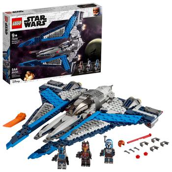 LEGO | LEGO Star Wars Mandalorian Starfighter 75316 Awesome Toy Building Kit for Kids Featuring 3 Minifigures; New 2021 (544 Pieces)商品图片,独家减免邮费