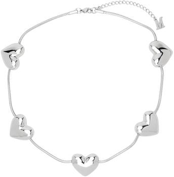 推荐SSENSE Exclusive Silver Heart String Necklace商品