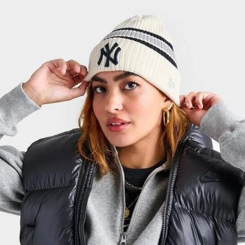 推荐New Era New York Yankees MLB Vintage Beanie Hat商品