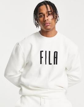推荐Fila heritage sweatshirt in off white商品