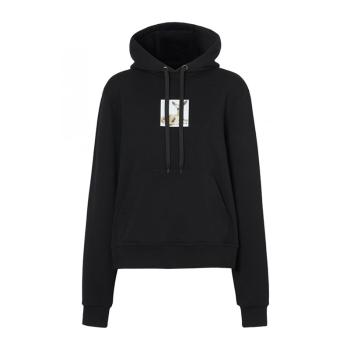 巴宝莉卫衣, Burberry | Burberry 博柏利 黑色女士连帽卫衣 8024655商品图片 满$100享9.5折, 满折