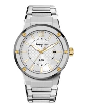 男士休闲菲拉格慕手表, Salvatore Ferragamo | F-80 Bracelet Watch商品图片 4.4折, 独家减免邮费