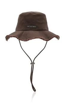 推荐Jacquemus - Le Bob Artichaut Cotton Bucket Hat - Brown - EU 56 - Moda Operandi商品