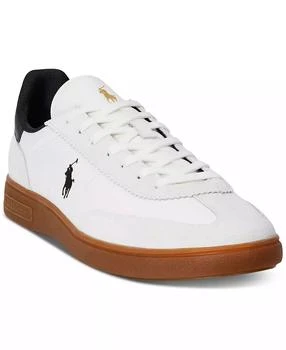 Ralph Lauren | Men's Bedford Leather & Suede Sneakers,商家Macy's,价格¥947