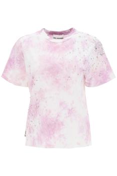 推荐Des phemmes tie-dye t-shirt with crystals商品