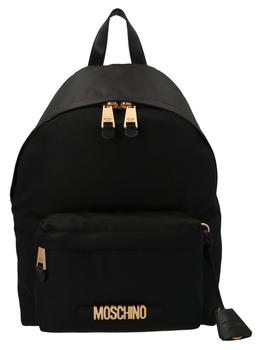 推荐Moschino Logo Plaque Backpack商品
