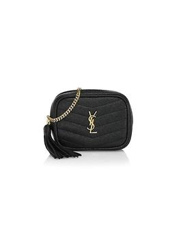 Yves Saint Laurent | Baby Lou Quilted Leather Crossbody Bag商品图片,