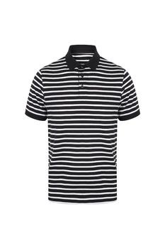 the row帆布鞋, Front Row | Front Row Mens Striped Jersey Polo Shirt (Navy/White) Navy/White (Blue)商品图片 8.4折起