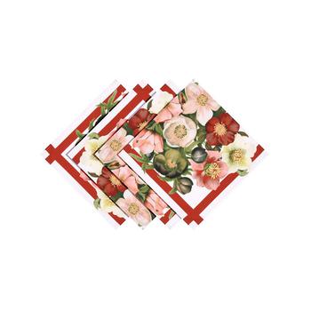 商品Laural Home | Vintage-Like Petals Set of 4 Napkins,商家Macy's,价格¥415图片