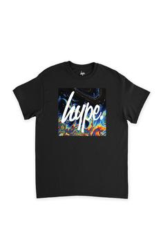 HYPE KIDS | HYPE KIDS OIL SQUARE SCRIPT T-SHIRT - BLACK FRIDAY KIDS商品图片,7.4折