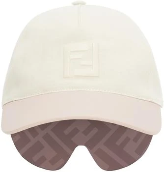 Fendi | 粉色 Eyecap 棒球帽,商家SSENSE CN,价格¥7973