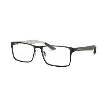 推荐RX8415 Men's Rectangle Eyeglasses商品