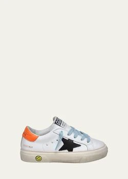 推荐Boy's May Colorblock Leather Low-Top Sneakers, Toddler/Kids商品