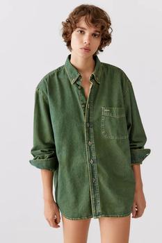 Urban Renewal | Urban Renewal Remade Acid Wash Denim Shirt商品图片,1件9.5折, 一件九五折