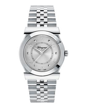 男士休闲菲拉格慕手表, Salvatore Ferragamo | Vega Bracelet Watch商品图片 4.7折, 独家减免邮费