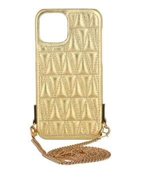 Versace | Quilted Leather iPhone 12 Case W/Chain,商家Maison Beyond,价格¥1354