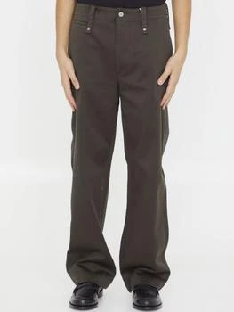 Burberry | Baggy Pants In Cotton 9.7折